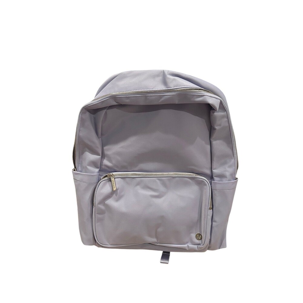 Lululemon-Everywhere Backpack 22L Metal Hardware-Lavender Frost/Gold New